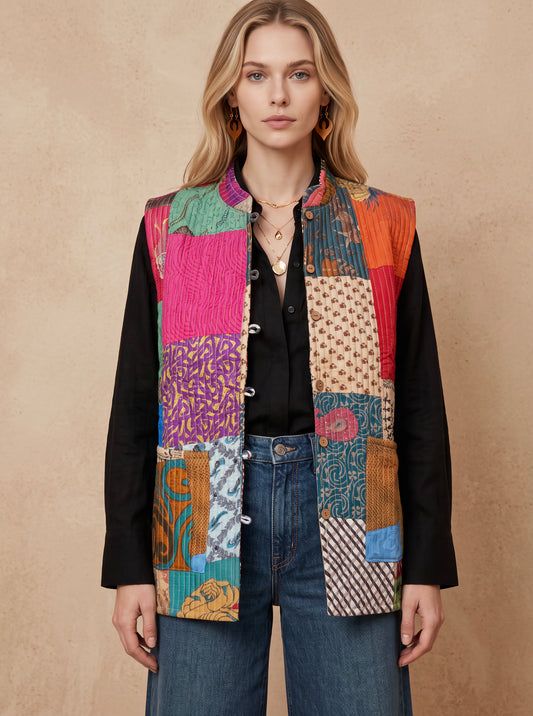 The Reversible Artisan Silk Jacket| ZigzagBack