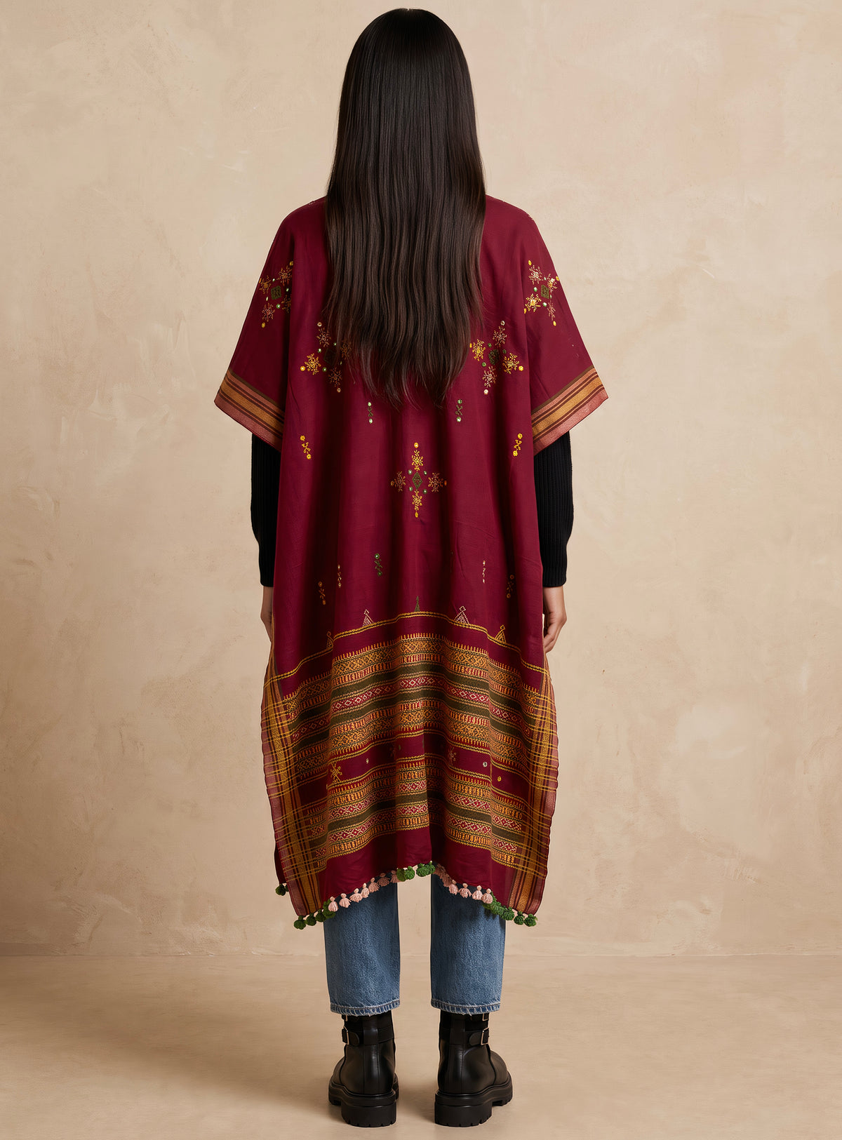 NOMAD Mirror Cape| Maroon