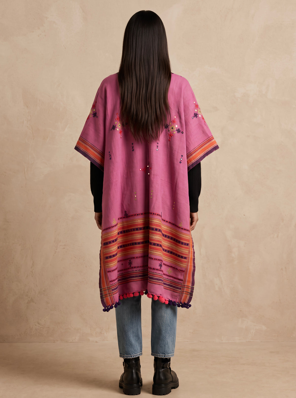 NOMAD Mirror Cape| Pink Carrots