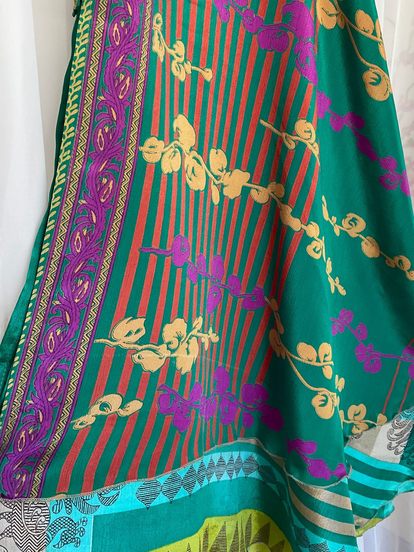 Multi-Wrap Skirt & Dress| Greens