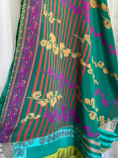 Multi-Wrap Skirt & Dress| Greens