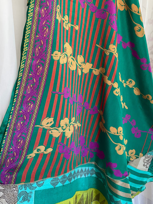 Multi-Wrap Skirt & Dress| Greens