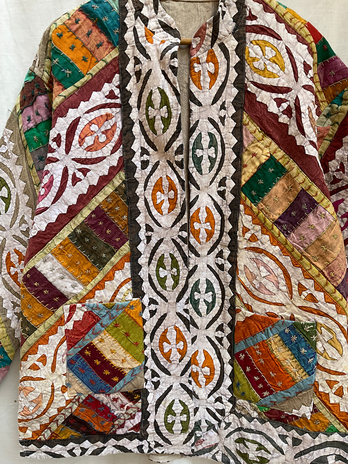 The Kaleidoscopic Cut-Work Jacket