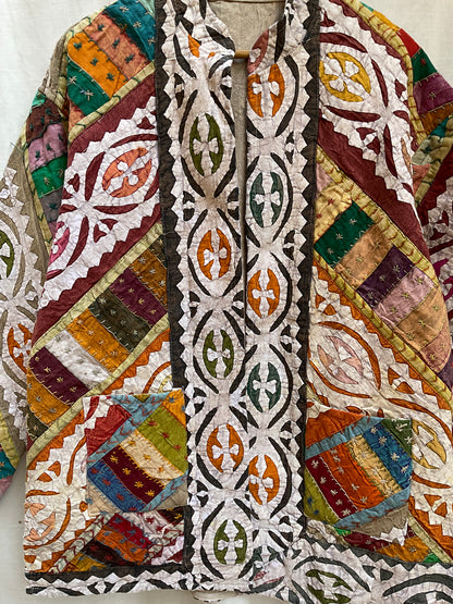 The Kaleidoscopic Cut-Work Jacket