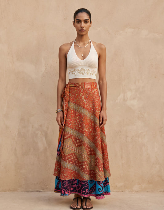 Multi-Wrap Skirt & Dress| Carmel