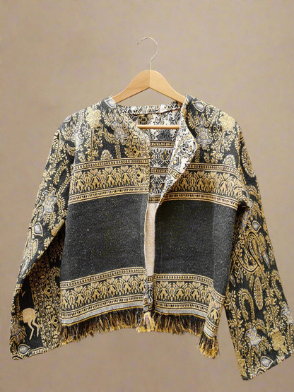 Ghazalla Reversible Cotton Jacket