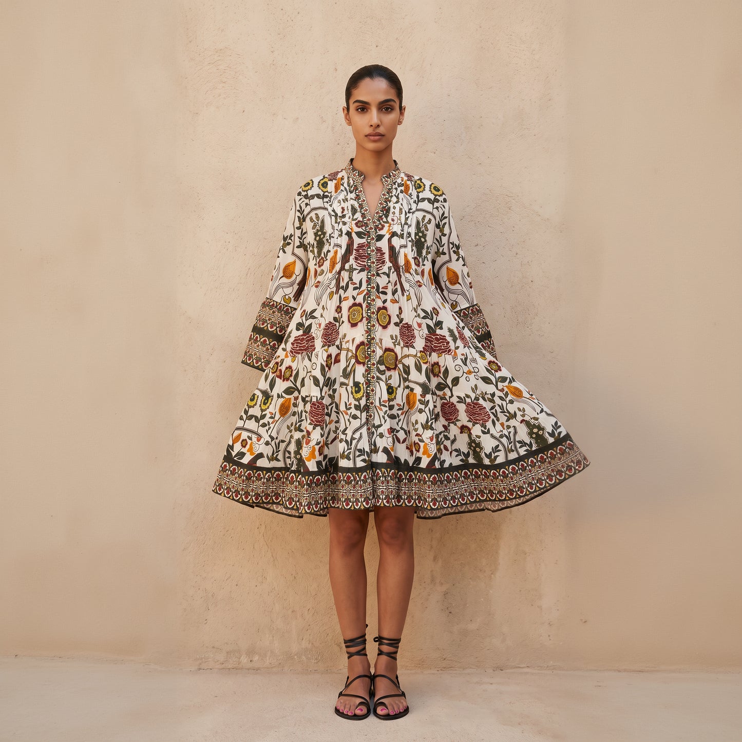 The Zephyr Flora Short Dress