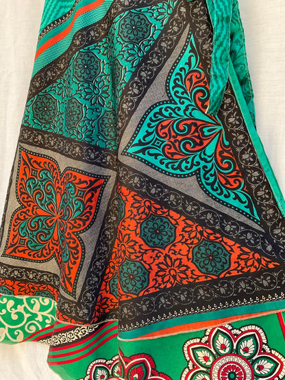 Multi-Wrap Skirt & Dress| Ottoman Emerald
