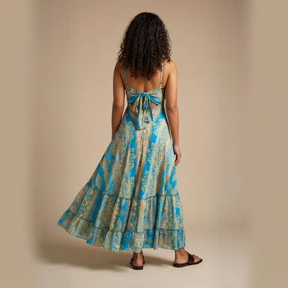 Maya Silk Dress| Sea Shells