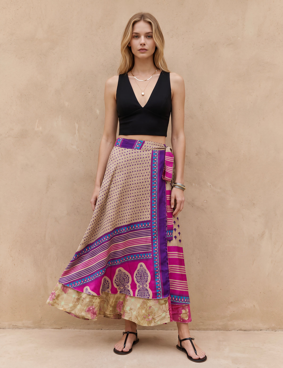 Multi-Wrap Skirt & Dress| Pinky