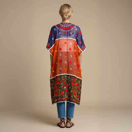 Anya Hand Embroidered Kimono