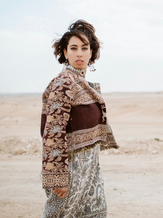 Ghazalla Reversible Cotton Jacket
