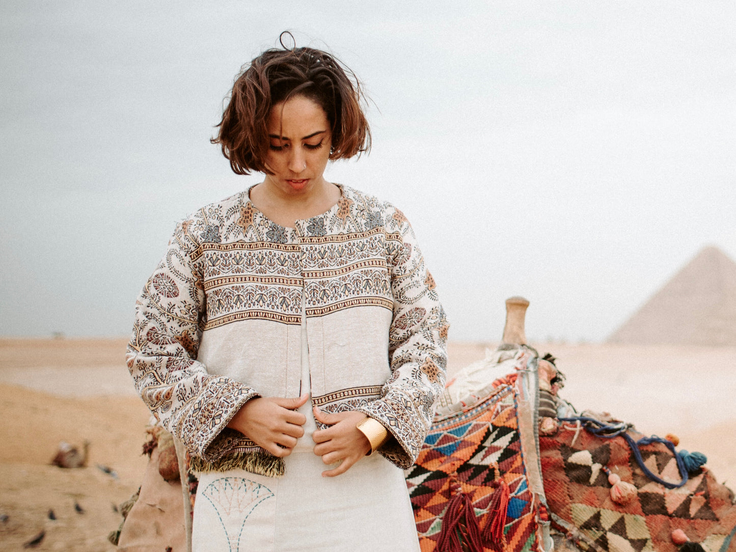 Ghazalla Reversible Cotton Jacket