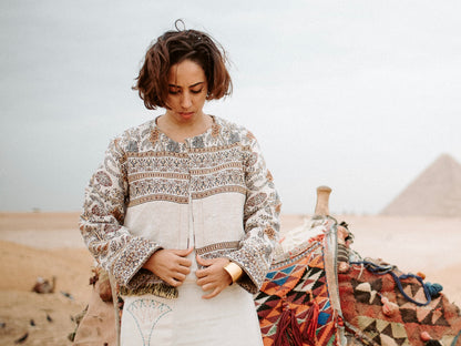 Ghazalla Reversible Cotton Jacket