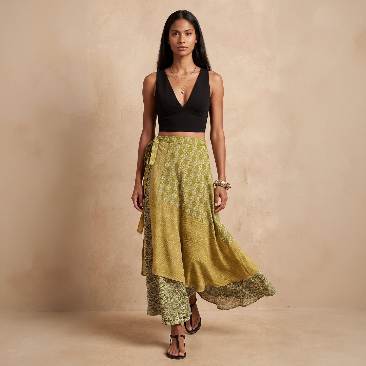 Multi-Wrap Skirt & Dress| Olive