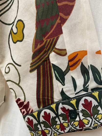 The Artisan Botanical Cotton Shirt