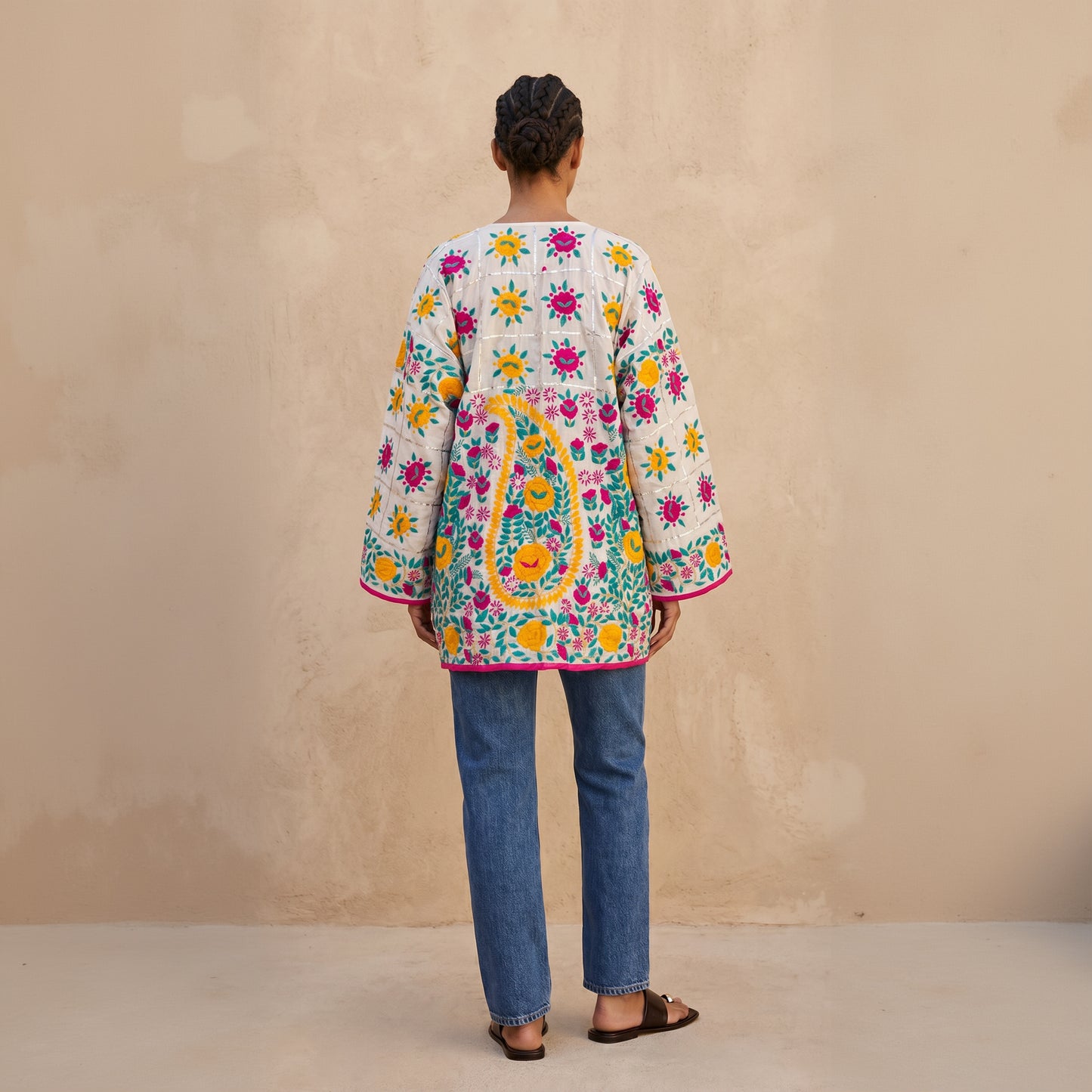 The Artisan Cardigan| White