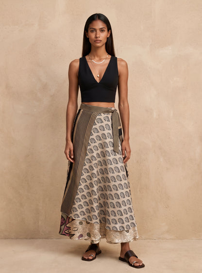 Multi-Wrap Skirt & Dress| Black