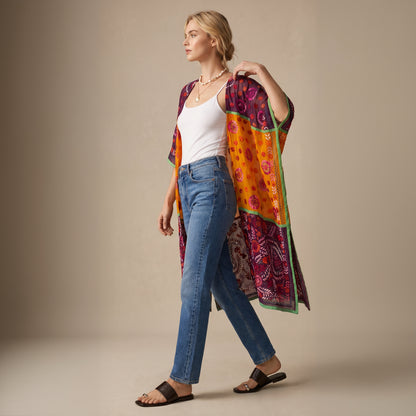 Vera Hand Embroidered Kimono
