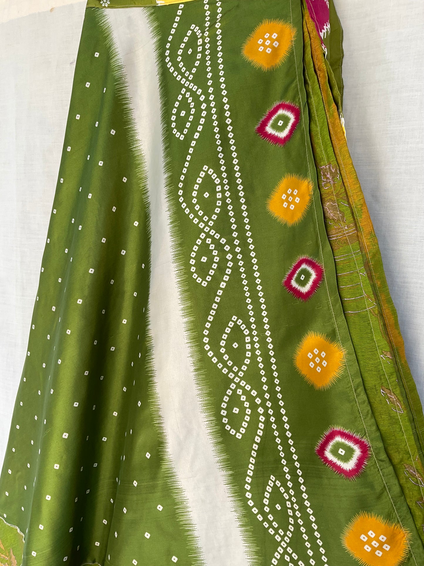 Multi-Wrap Skirt & Dress| Green Star