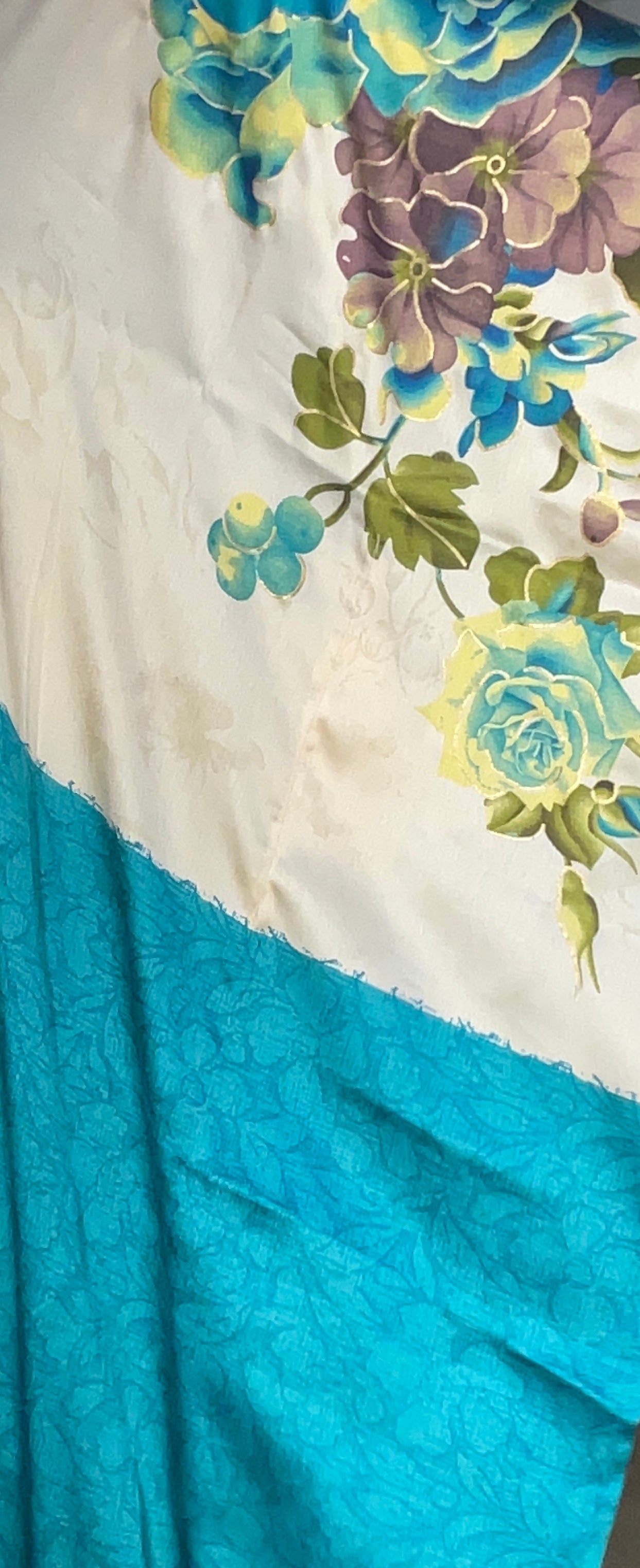 Yuki Silk Kaftan Dress