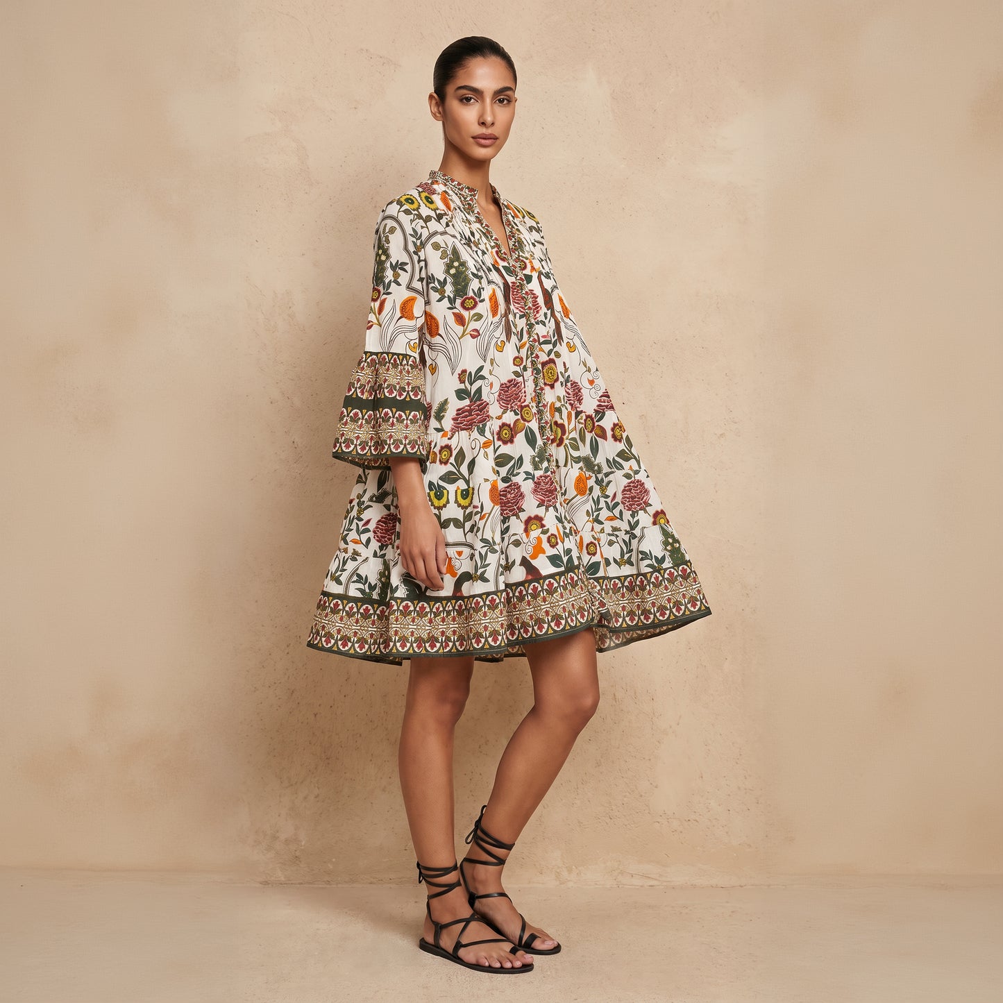 The Zephyr Flora Short Dress