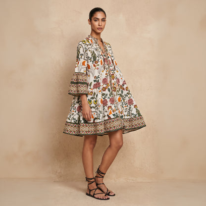 The Zephyr Flora Short Dress