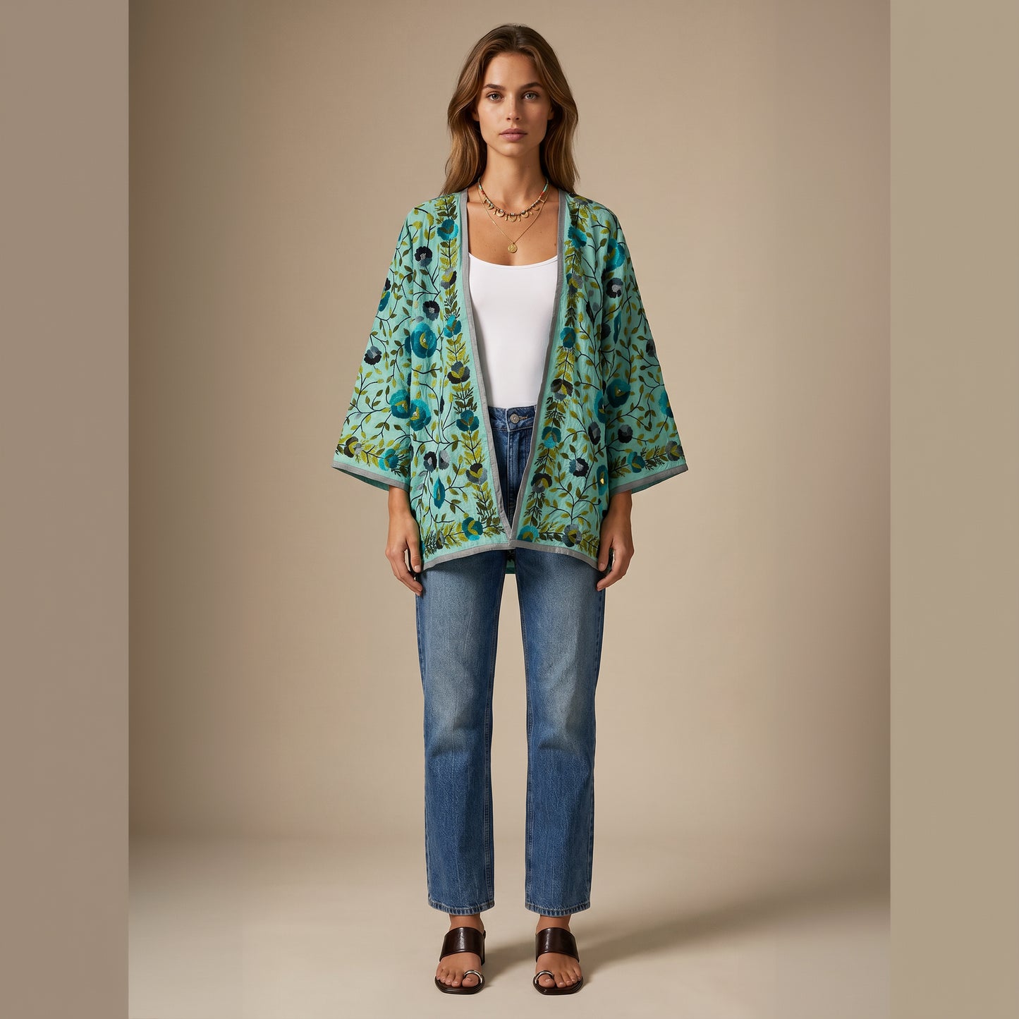 The Artisan Cardigan| Mint Green