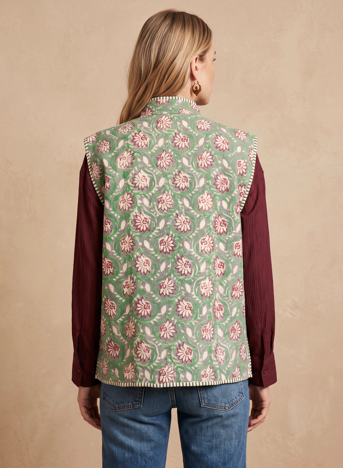 The ECLIPSE Sage & Mulberry Vest