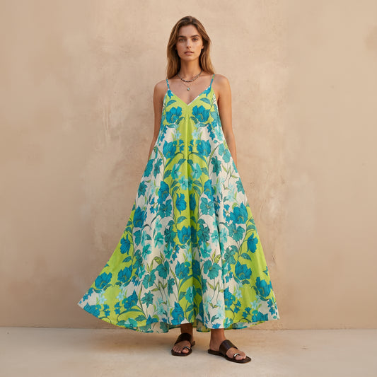 The Riviera Maxi Slip Pure Cotton