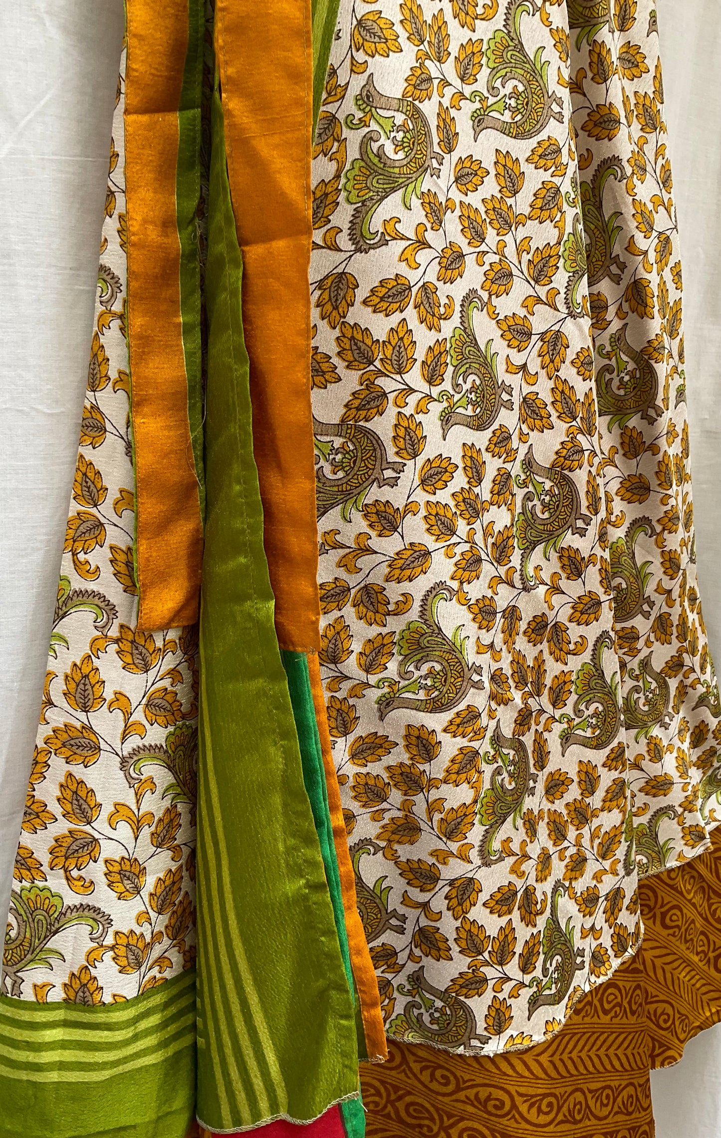 Multi-Wrap Skirt & Dress| Golden Peacock