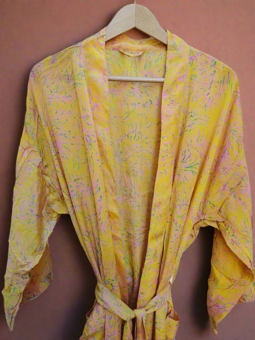 Cleo Pure Silk Kimono