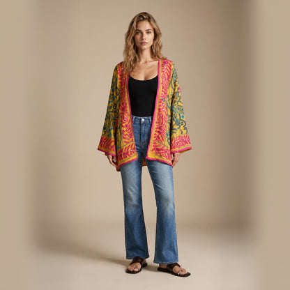 The Artisan Cardigan| Yellow