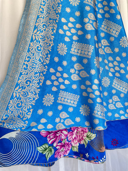 Multi-Wrap Skirt & Dress| Blue