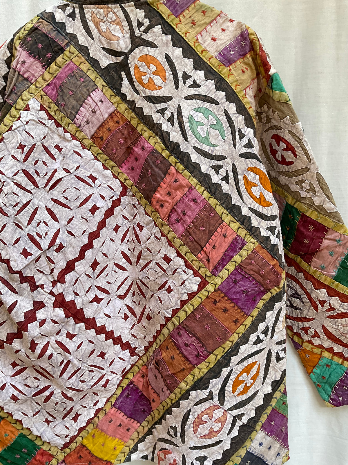 The Kaleidoscopic Cut-Work Jacket