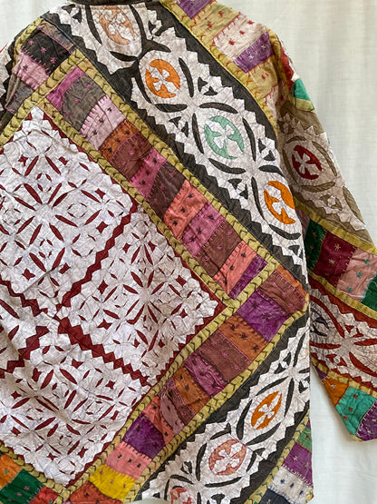 The Kaleidoscopic Cut-Work Jacket