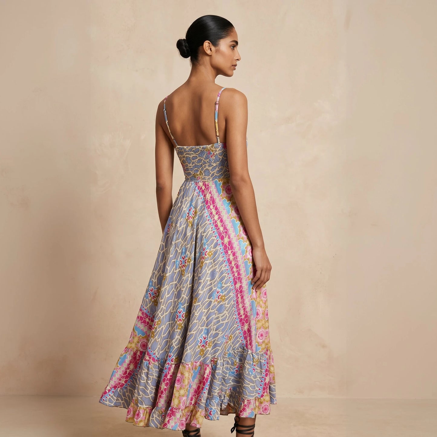 The Aurelia Silk Dress Pink