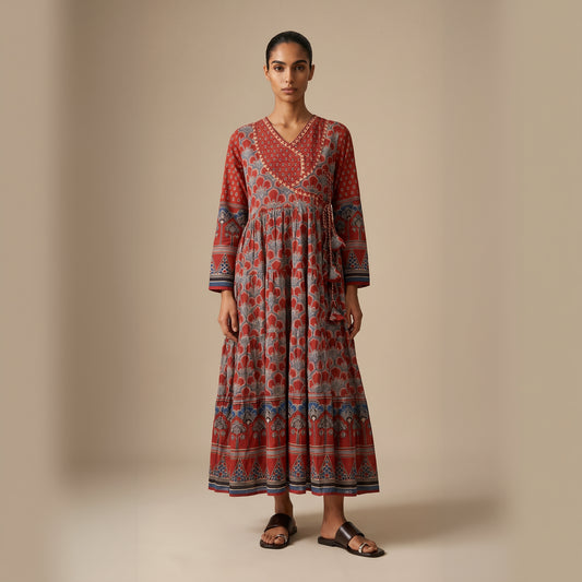 Rani Block Print Cotton Dress