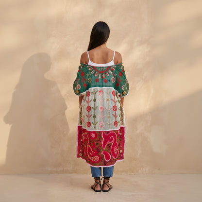Zara Hand Embroidered Kimono