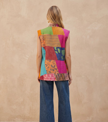 The Reversible Artisan Silk Jacket| ZigzagBack