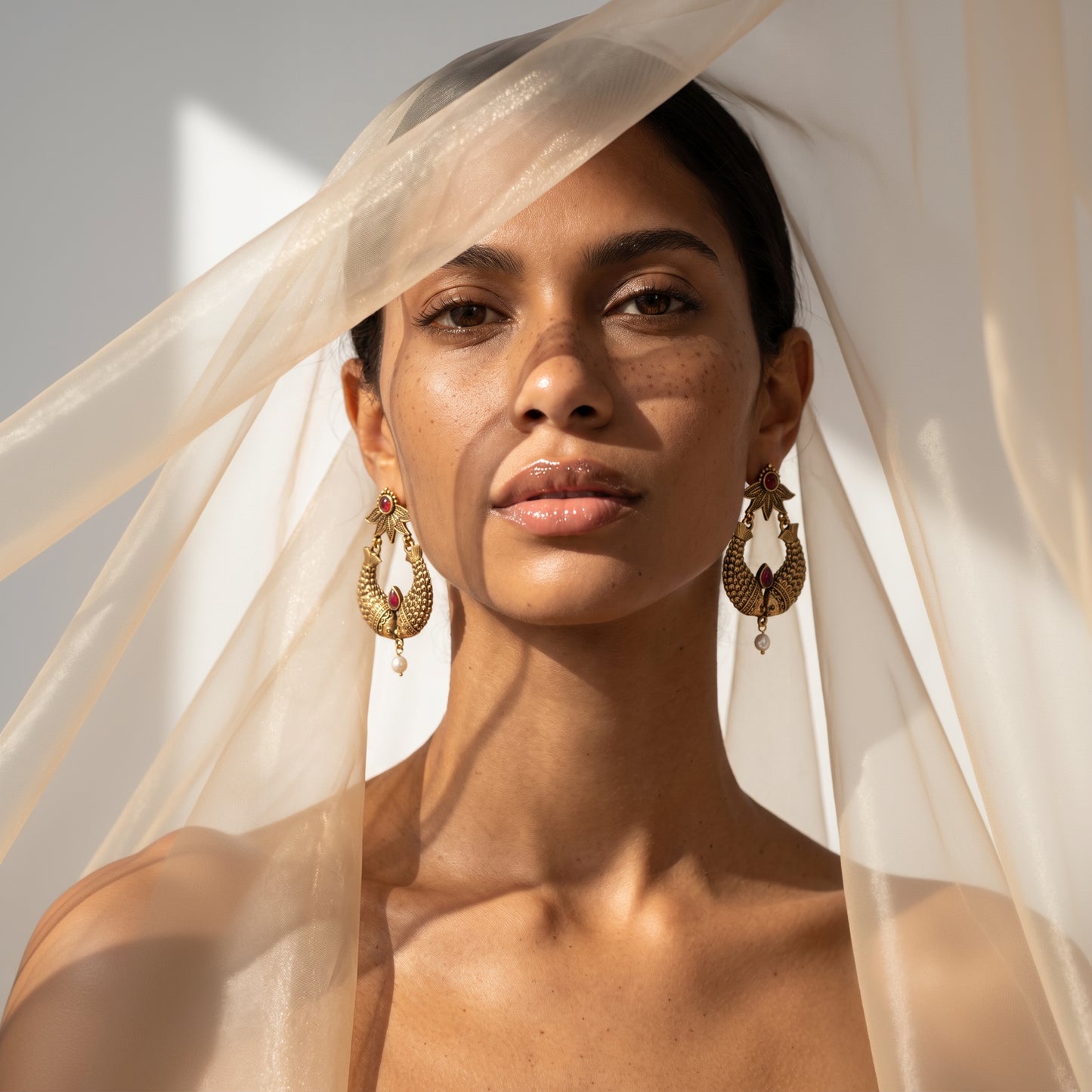 The Soulful Lotus Earrings