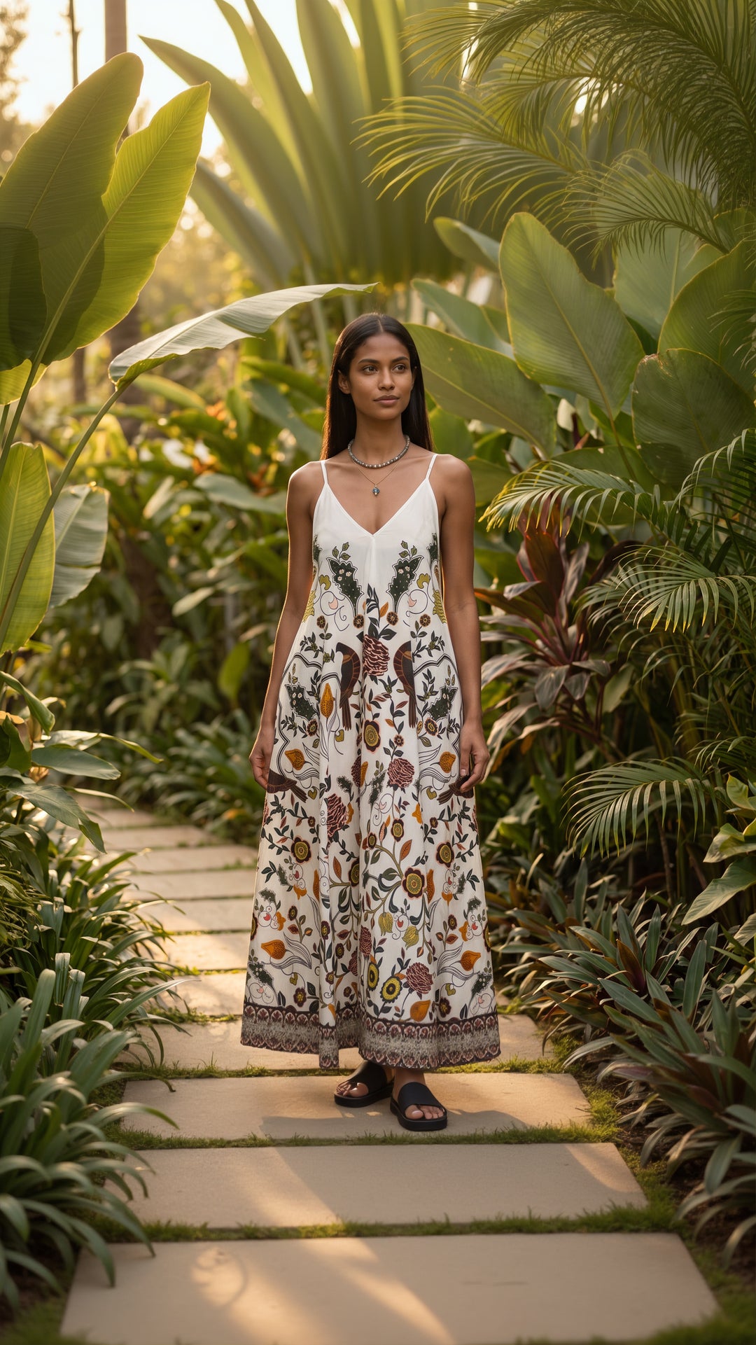 The Oasis Maxi Cotton Dress