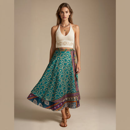 Multi-Wrap Skirt & Dress | Emerald