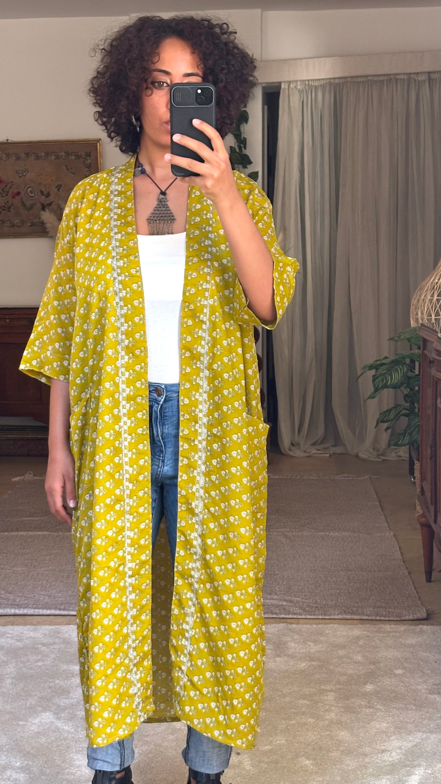 Nara Soft Silk Kimono