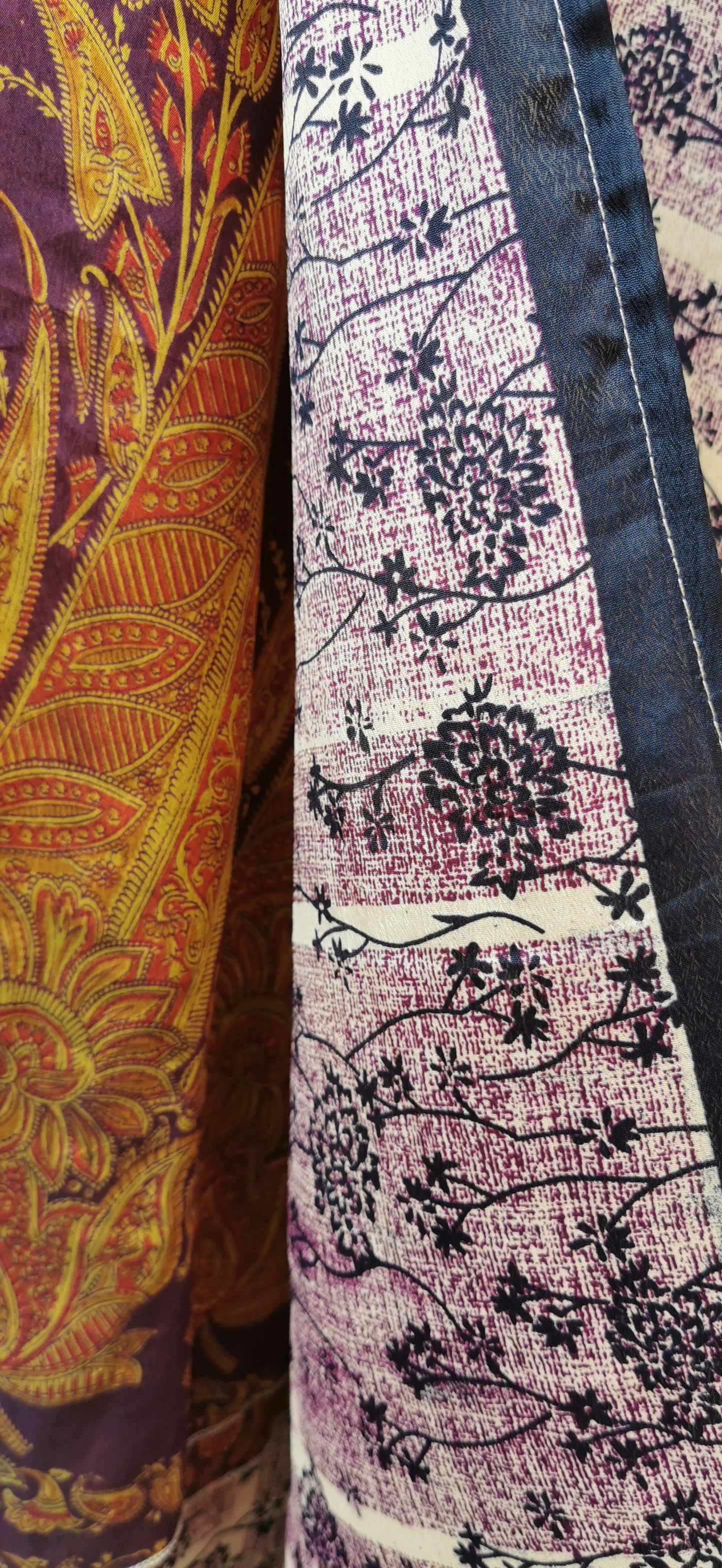 Maharani Silk Double layer Wrap Skirt