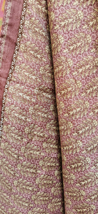 Sol Silk Double layers Wrap Skirt