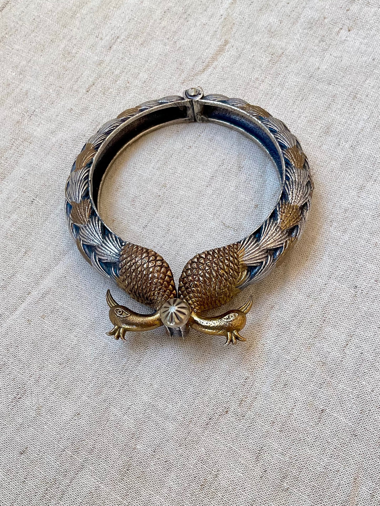 The Peacock Heritage Bangle
