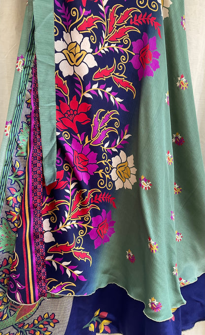 Multi-Wrap Skirt & Dress| Flowers Bouquet
