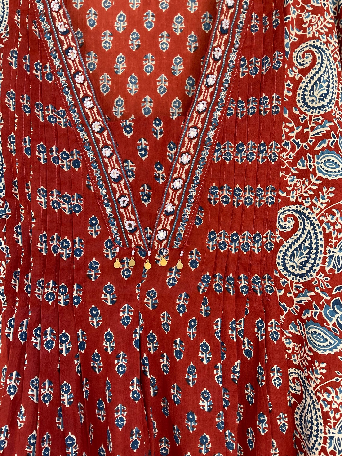 Paisley Heritage Cotton Dress