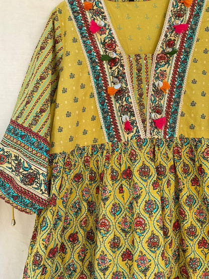 Parrot Green Cotton